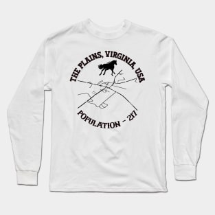 The Plains, Virginia, USA Long Sleeve T-Shirt